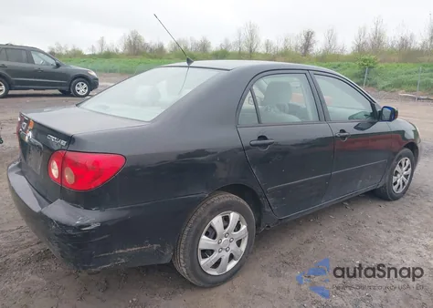 2007 Toyota Corolla Le из США, поврежденный, VIN JTDBR32E870102164